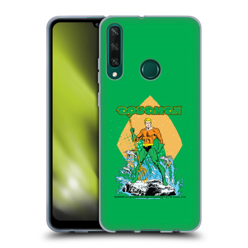 Aquaman DC Comics Fast Fashion Trident Soft Gel Case for Huawei Y6p