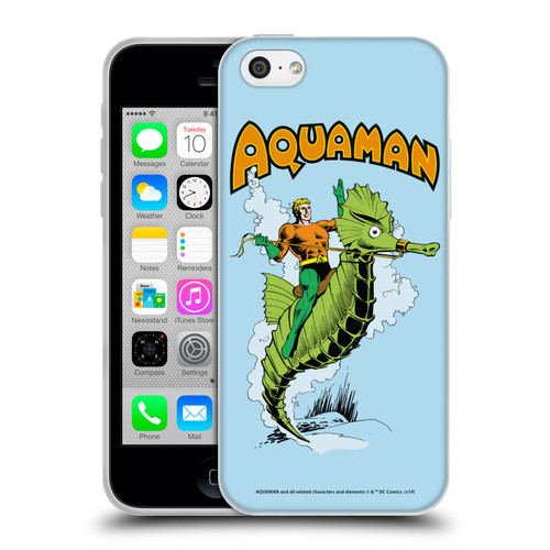 Aquaman DC Comics Fast Fashion Storm Soft Gel Case for Apple iPhone 5c