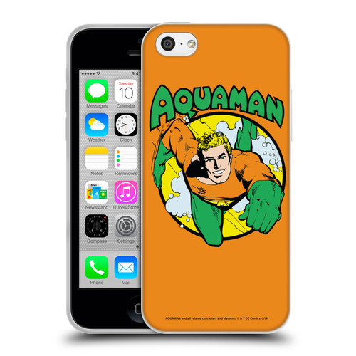 Aquaman DC Comics Fast Fashion Swim 2 Soft Gel Case for Apple iPhone 5c