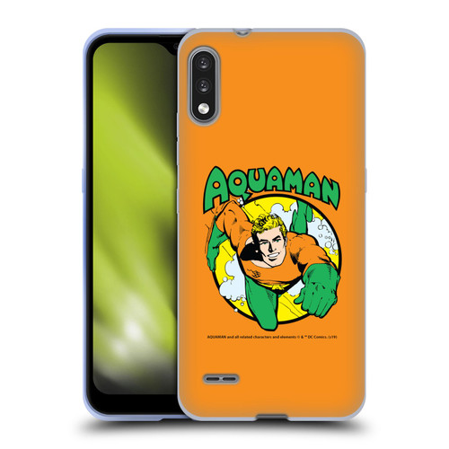 Aquaman DC Comics Fast Fashion Swim 2 Soft Gel Case for LG K22