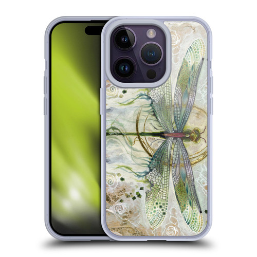 Stephanie Law Immortal Ephemera Damselfly 2 Soft Gel Case for Apple iPhone 14 Pro