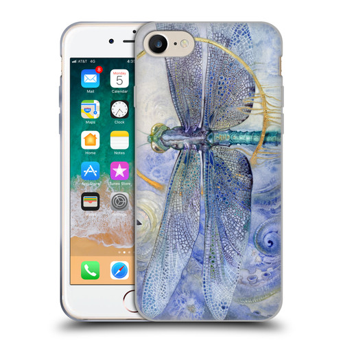 Stephanie Law Immortal Ephemera Dragonfly Soft Gel Case for Apple iPhone 7 / 8 / SE 2020 & 2022
