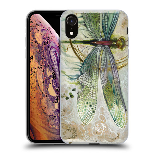 Stephanie Law Immortal Ephemera Damselfly 2 Soft Gel Case for Apple iPhone XR