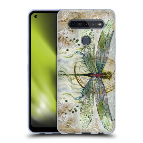 Stephanie Law Immortal Ephemera Damselfly 2 Soft Gel Case for LG K51S