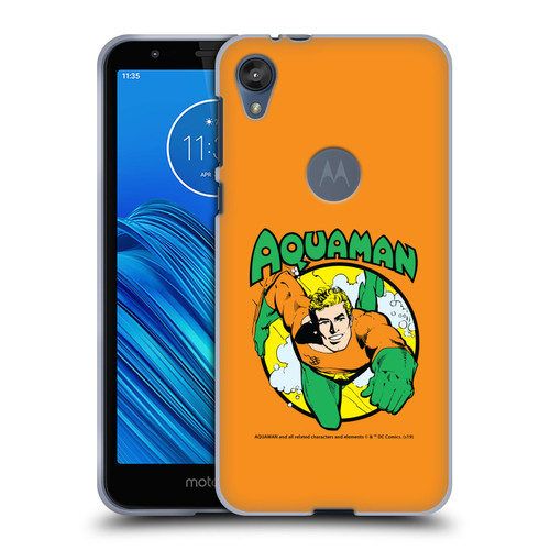 Aquaman DC Comics Fast Fashion Swim 2 Soft Gel Case for Motorola Moto E6