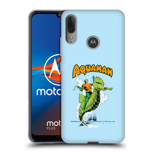 Aquaman DC Comics Fast Fashion Storm Soft Gel Case for Motorola Moto E6 Plus
