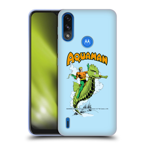 Aquaman DC Comics Fast Fashion Storm Soft Gel Case for Motorola Moto E7 Power / Moto E7i Power