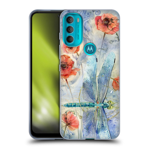 Stephanie Law Immortal Ephemera When Flowers Dream Soft Gel Case for Motorola Moto G71 5G