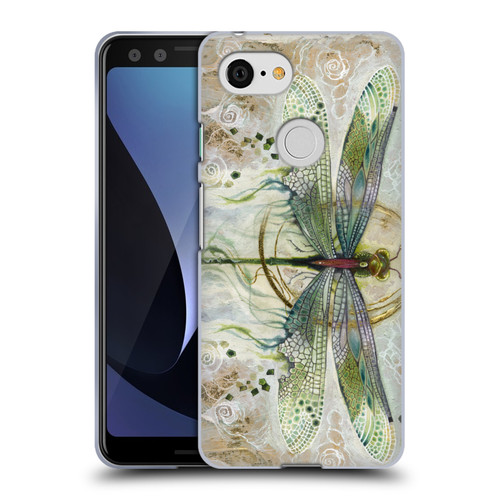 Stephanie Law Immortal Ephemera Damselfly 2 Soft Gel Case for Google Pixel 3