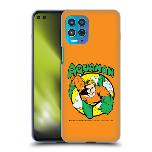 Aquaman DC Comics Fast Fashion Swim 2 Soft Gel Case for Motorola Moto G100