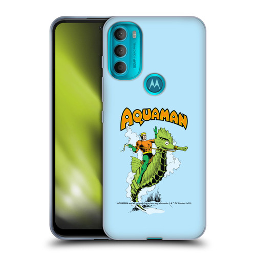 Aquaman DC Comics Fast Fashion Storm Soft Gel Case for Motorola Moto G71 5G