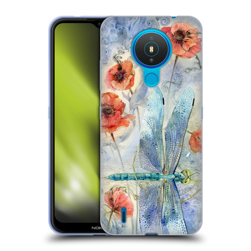 Stephanie Law Immortal Ephemera When Flowers Dream Soft Gel Case for Nokia 1.4