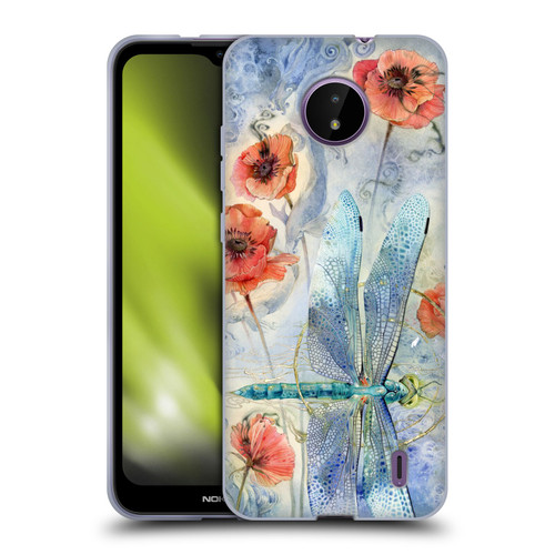 Stephanie Law Immortal Ephemera When Flowers Dream Soft Gel Case for Nokia C10 / C20