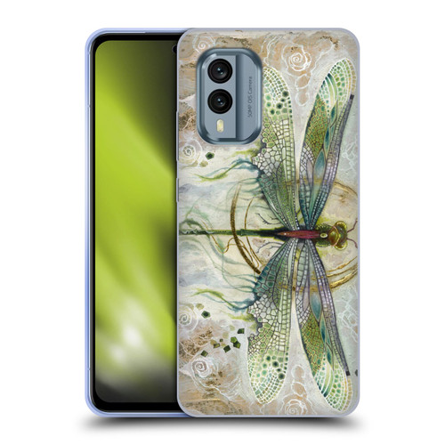 Stephanie Law Immortal Ephemera Damselfly 2 Soft Gel Case for Nokia X30