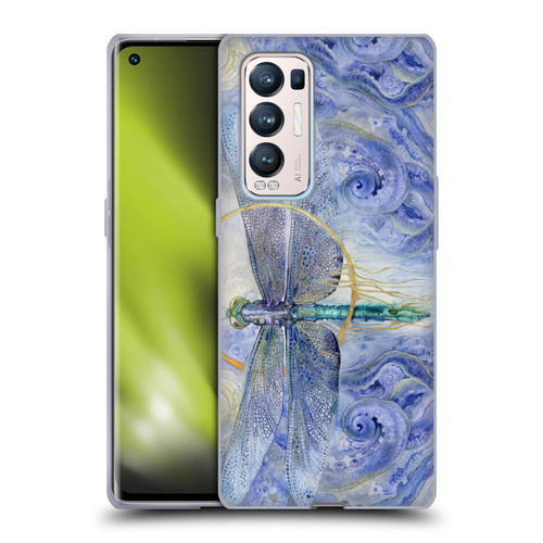Stephanie Law Immortal Ephemera Dragonfly Soft Gel Case for OPPO Find X3 Neo / Reno5 Pro+ 5G
