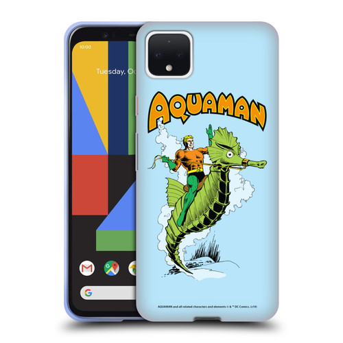 Aquaman DC Comics Fast Fashion Storm Soft Gel Case for Google Pixel 4 XL