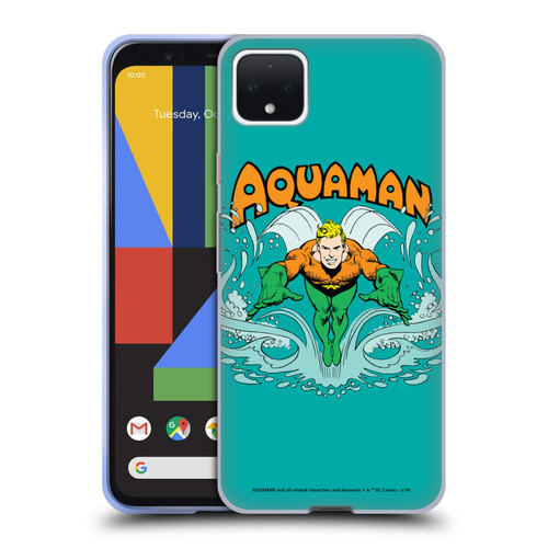 Aquaman DC Comics Fast Fashion Swim Soft Gel Case for Google Pixel 4 XL