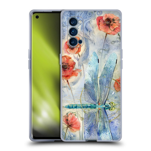 Stephanie Law Immortal Ephemera When Flowers Dream Soft Gel Case for OPPO Reno 4 Pro 5G