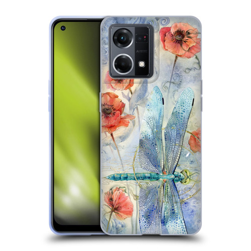 Stephanie Law Immortal Ephemera When Flowers Dream Soft Gel Case for OPPO Reno8 4G