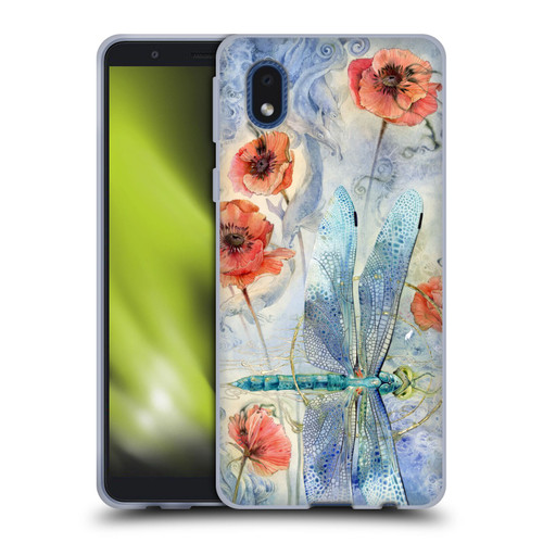 Stephanie Law Immortal Ephemera When Flowers Dream Soft Gel Case for Samsung Galaxy A01 Core (2020)