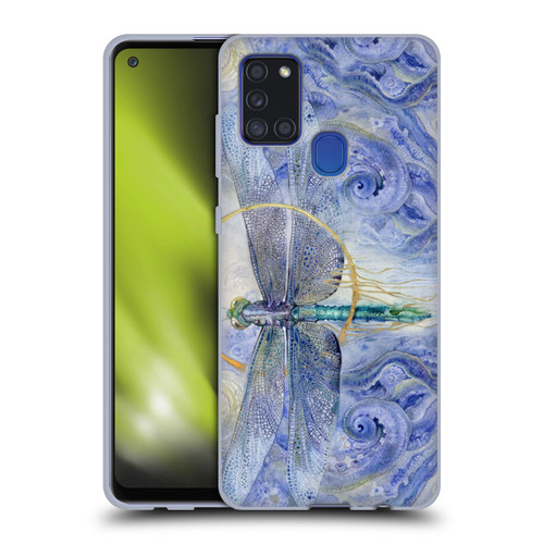 Stephanie Law Immortal Ephemera Dragonfly Soft Gel Case for Samsung Galaxy A21s (2020)