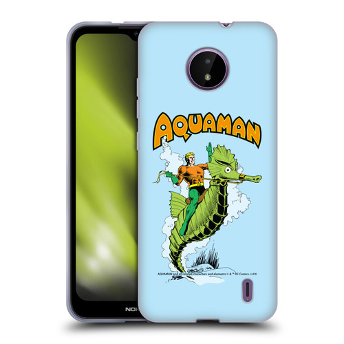 Aquaman DC Comics Fast Fashion Storm Soft Gel Case for Nokia C10 / C20