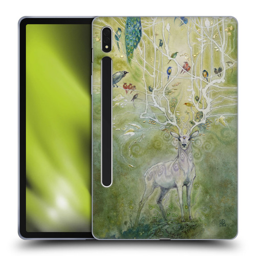 Stephanie Law Stag Sonata Cycle Deer 2 Soft Gel Case for Samsung Galaxy Tab S8