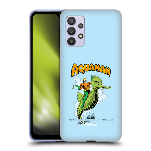 Aquaman DC Comics Fast Fashion Storm Soft Gel Case for Samsung Galaxy A32 5G / M32 5G (2021)