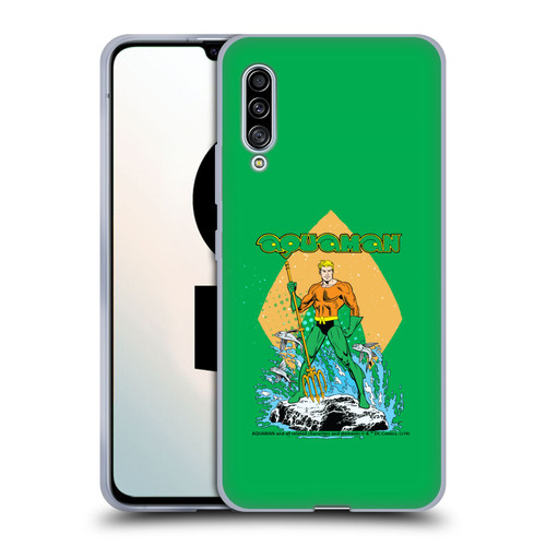 Aquaman DC Comics Fast Fashion Trident Soft Gel Case for Samsung Galaxy A90 5G (2019)