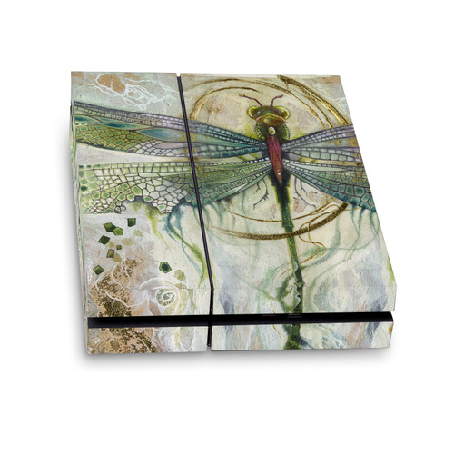 Stephanie Law Art Mix Damselfly 2 Vinyl Sticker Skin Decal Cover for Sony PS4 Console