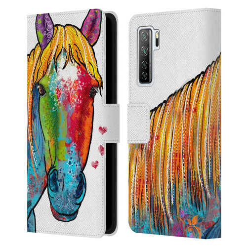 Duirwaigh Animals Horse Leather Book Wallet Case Cover For Huawei Nova 7 SE/P40 Lite 5G Duirwaigh Animals Horse Leather Book Wallet Case Cover For Huawei Nova 7 SE/P40 Lite 5G
