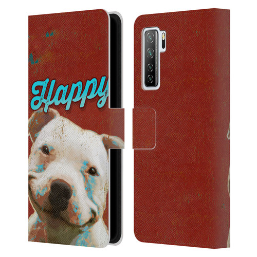 Duirwaigh Animals Pitbull Dog Leather Book Wallet Case Cover For Huawei Nova 7 SE/P40 Lite 5G Duirwaigh Animals Pitbull Dog Leather Book Wallet Case Cover For Huawei Nova 7 SE/P40 Lite 5G
