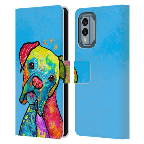 Duirwaigh Animals Boxer Dog Leather Book Wallet Case Cover For Nokia X30