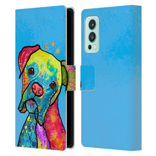 Duirwaigh Animals Boxer Dog Leather Book Wallet Case Cover For OnePlus Nord 2 5G