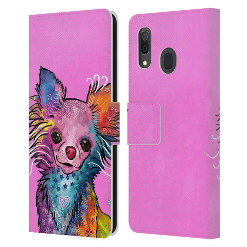 Duirwaigh Animals Chihuahua Dog Leather Book Wallet Case Cover For Samsung Galaxy A33 5G (2022)