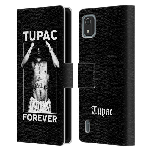 Tupac Shakur Key Art Forever Leather Book Wallet Case Cover For Nokia C2 2nd Edition