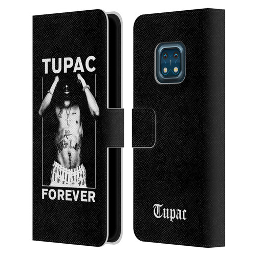 Tupac Shakur Key Art Forever Leather Book Wallet Case Cover For Nokia XR20