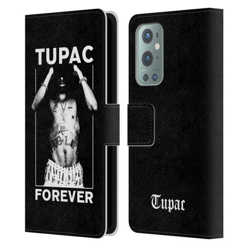 Tupac Shakur Key Art Forever Leather Book Wallet Case Cover For OnePlus 9