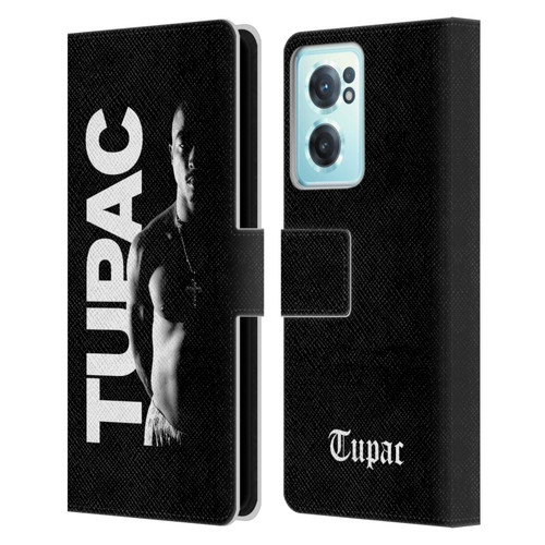 Tupac Shakur Key Art Black And White Leather Book Wallet Case Cover For OnePlus Nord CE 2 5G