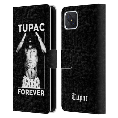 Tupac Shakur Key Art Forever Leather Book Wallet Case Cover For OPPO Reno4 Z 5G