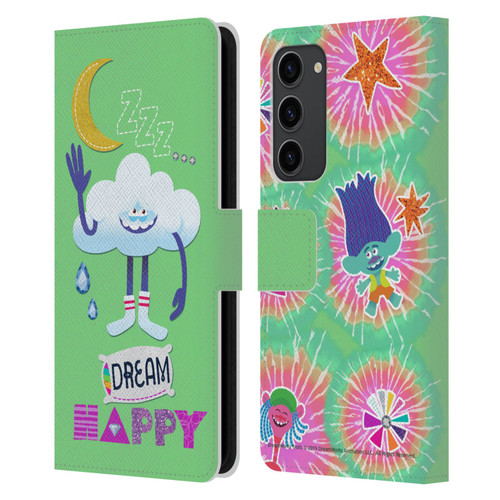 Trolls Graphics Dream Happy Cloud Leather Book Wallet Case Cover For Samsung Galaxy S23+ 5G