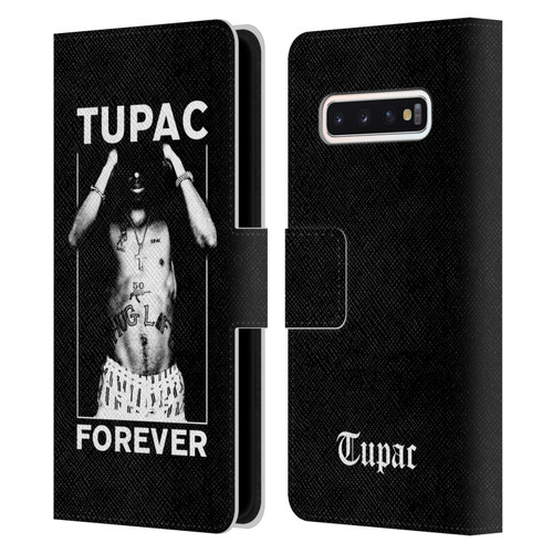 Tupac Shakur Key Art Forever Leather Book Wallet Case Cover For Samsung Galaxy S10