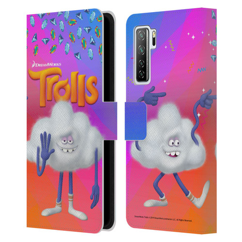 Trolls Snack Pack Cloud Guy Leather Book Wallet Case Cover For Huawei Nova 7 SE/P40 Lite 5G