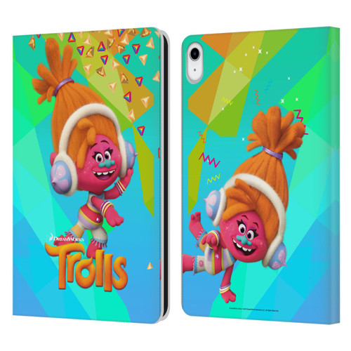 Trolls Snack Pack DJ Suki Leather Book Wallet Case Cover For Apple iPad 10.9 (2022)