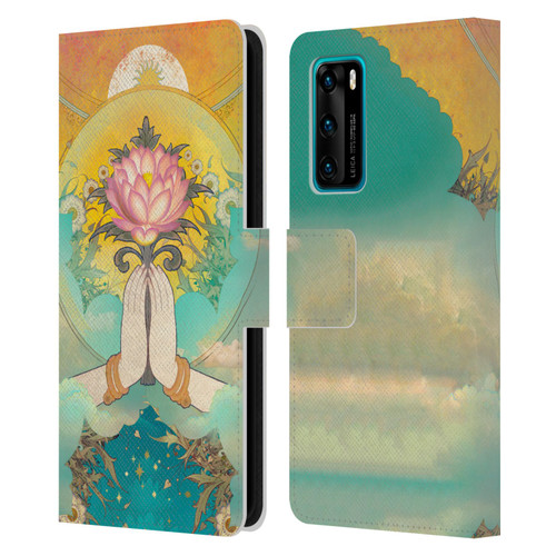Duirwaigh God Divine Leather Book Wallet Case Cover For Huawei P40 5G