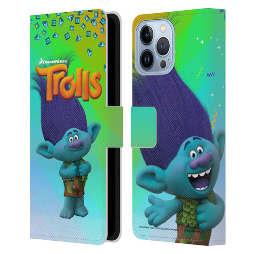 Trolls Snack Pack Branch Leather Book Wallet Case Cover For Apple iPhone 13 Pro Max