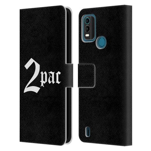 Tupac Shakur Logos Old English Leather Book Wallet Case Cover For Nokia G11 Plus