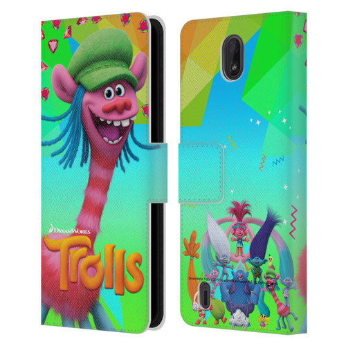 Trolls Snack Pack Cooper Leather Book Wallet Case Cover For Nokia C01 Plus/C1 2nd Edition