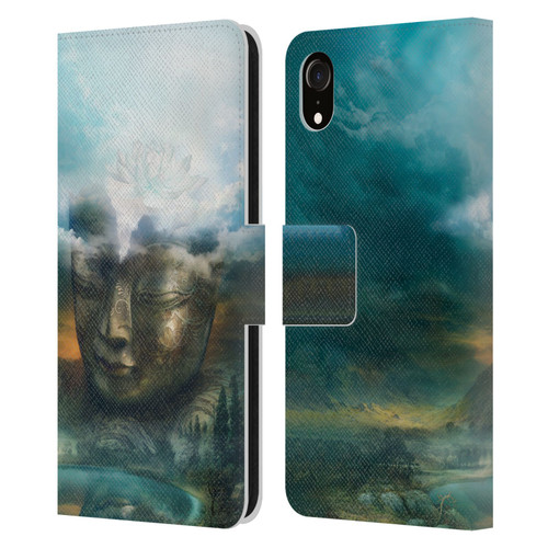 Duirwaigh God Buddha Leather Book Wallet Case Cover For Apple iPhone XR