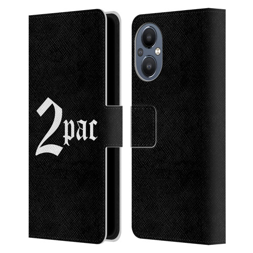 Tupac Shakur Logos Old English Leather Book Wallet Case Cover For OnePlus Nord N20 5G